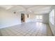 Bright living room with tile floors and high ceilings at 408 Patrick Ave, Winter Haven, FL 33880