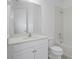 Clean bathroom with tub, toilet and vanity at 4108 Solamor St, Lakeland, FL 33810