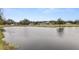 Tranquil pond view, showcasing a peaceful landscape at 4312 Glenview Dr, Lakeland, FL 33810