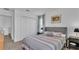 Bright bedroom with a double bed and large closet at 4512 Brookshire Pl, Lake Wales, FL 33898