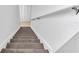 Carpeted staircase leading to the lower level at 4512 Brookshire Pl, Lake Wales, FL 33898