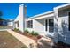 Modern house exterior with walkway, landscaping and front door at 4718 Valley Hill Ct, Lakeland, FL 33813