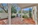 Private courtyard with brick pavers at 513 E Highland Dr, Lakeland, FL 33813