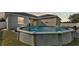 Above ground pool, ready for summer fun at 5181 Ashwood Dr, Lakeland, FL 33811