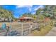 Rustic barn with fenced pastures at 7030 Klein Rd, Lakeland, FL 33813