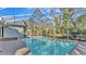 Refreshing screened pool perfect for enjoying Florida weather at 7030 Klein Rd, Lakeland, FL 33813