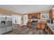 Modern kitchen with stainless steel appliances and wood cabinets at 9585 Shreck Rd, Bartow, FL 33830