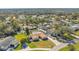 Aerial view of neighborhood with single-Gathering homes, pools, and a suburban atmosphere at 1325 Fairlee St, Lakeland, FL 33813