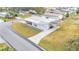 Aerial view of a manufactured home and driveway at 1610 Reynolds Rd # 236, Lakeland, FL 33801