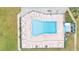 Overhead view of a community swimming pool at 1610 Reynolds Rd # 236, Lakeland, FL 33801