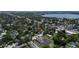 Aerial view of property in residential area with lake nearby and close to local businesses at 2016 Seminole Trl, Lakeland, FL 33803