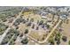 Aerial view of a rural property with multiple buildings at 2455 Gerber Dairy Rd, Winter Haven, FL 33880