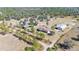 Aerial view of a house, barn, and large lot at 2455 Gerber Dairy Rd, Winter Haven, FL 33880