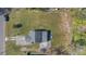 Overhead view of house, yard, and driveway at 2522 Burns St, Lakeland, FL 33801