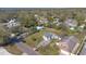 Aerial view showing house location and waterfront proximity at 2522 Burns St, Lakeland, FL 33801