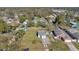 Aerial view of the house and surrounding neighborhood at 2522 Burns St, Lakeland, FL 33801