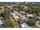 Aerial view of house and surrounding neighborhood at 345 Piedmont Ct, Bartow, FL 33830