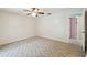 Spacious bedroom with ceiling fan and carpet flooring at 3457 Christina Groves Ln, Lakeland, FL 33813