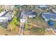 Aerial view of a single-story house with a yard and driveway at 470 Lucille St, Bartow, FL 33830