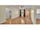 Living room featuring hardwood floors and a view to another room at 470 Lucille St, Bartow, FL 33830