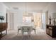 Casual dining area with table and chairs, near kitchen at 4854 Colonnades Club Blvd, Lakeland, FL 33811