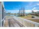 Deck overlooking a lake and landscape at 4938 Deerwood Dr, Lakeland, FL 33810