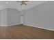 Spacious living room featuring neutral walls and flooring, ready for personalization and comfortable living at 1065 Silas St, Haines City, FL 33844