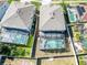 Two houses with screened pools and fenced backyards at 1074 Berkeley Dr, Kissimmee, FL 34744