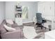 Home office with built-in murphy bed and desk at 1074 Berkeley Dr, Kissimmee, FL 34744