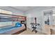 bedroom with bunk bed, carpet flooring, and white door at 1878 Pristine Loop, Lakeland, FL 33811