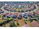 Aerial view of house and surrounding neighborhood at 1958 Altavista Cir, Lakeland, FL 33810