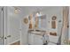 Bathroom with single vanity and decorative accents at 2055 S Floral Ave # 235, Bartow, FL 33830