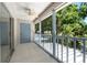 Spacious screened balcony with ceiling fan at 2348 Isle Royale Se Ct, Winter Haven, FL 33880