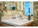 Bathroom vanity with single sink and plenty of counter space at 4128 Aberdeen Ln, Lake Wales, FL 33859