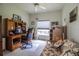 Home office with a desk, comfortable seating, and large window at 4128 Aberdeen Ln, Lake Wales, FL 33859