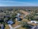 Aerial view showing home's location in a residential neighborhood at 4128 Mather W Rd, Lakeland, FL 33810