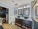Elegant bathroom with dual sinks and a large shower at 4128 Mather W Rd, Lakeland, FL 33810