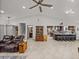 Open living space with a view into the updated kitchen at 4128 Mather W Rd, Lakeland, FL 33810