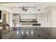 Kitchen with granite island and stainless steel appliances at 4419 Burlington Dr, Winter Haven, FL 33880