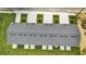 Aerial view showing building layout and parking at 460 N 1St Ave, Bartow, FL 33830