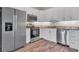 Modern kitchen with stainless steel appliances at 460 N 1St Ave, Bartow, FL 33830