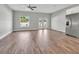 Spacious living area with hardwood floors and french doors at 460 N 1St Ave, Bartow, FL 33830