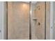 Modern shower with glass enclosure and neutral tile at 460 N 1St Ave, Bartow, FL 33830
