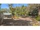 Spacious backyard with mature trees and a shed offers plenty of room for outdoor enjoyment at 531 Hunter St, Lakeland, FL 33803