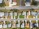 Aerial view of houses and streets in a residential area at 6235 Egret Dr, Lakeland, FL 33809