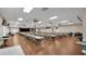 Large dining hall with numerous tables and chairs, ideal for events at 6235 Egret Dr, Lakeland, FL 33809