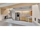 Bright and spacious kitchen featuring stainless steel appliances and ample countertop space at 6244 Napa Dr, Lakeland, FL 33813