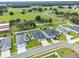 Aerial view of house and neighborhood at 8218 Wilder Loop, Lakeland, FL 33809