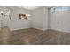 Dining room with hardwood floors and chandelier at 8218 Wilder Loop, Lakeland, FL 33809