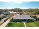 House view from above showcasing landscaping at 1615 Caldwell St, Lakeland, FL 33803